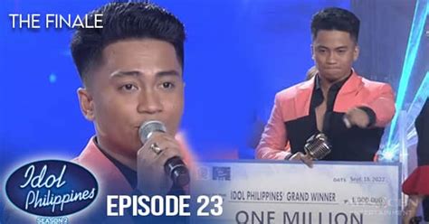 Khimo wins Idol Philippines 2022 .
